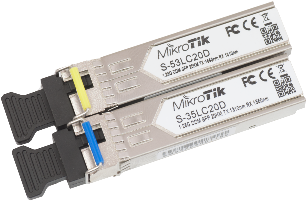 MikroTik S-3553LC20D pair