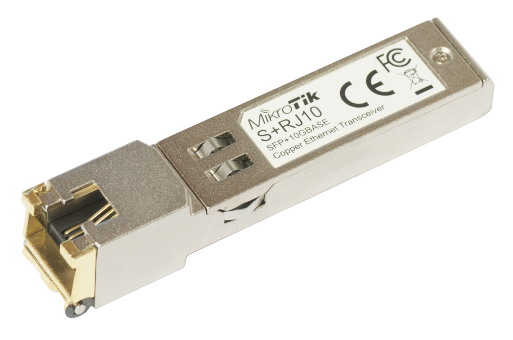 MikroTik S+RJ10 SFP+ 10G Cooper Ethernet
